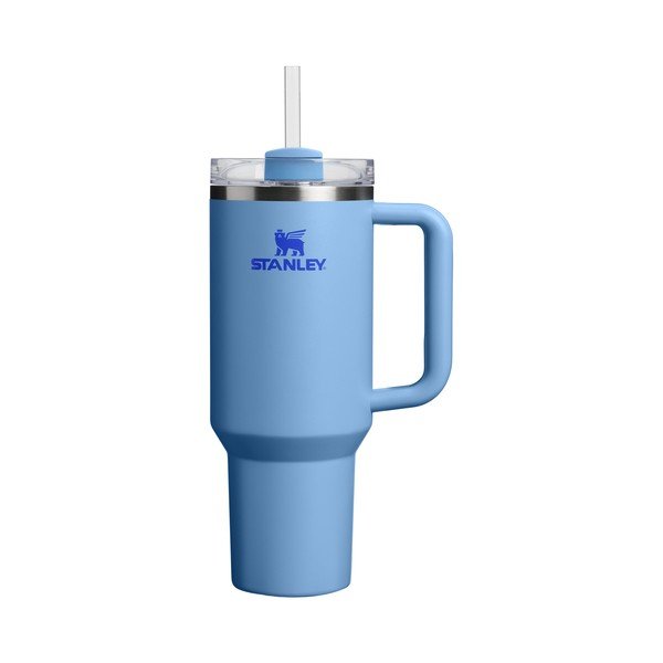 Plava termosica od nehrđajućeg čelika sa slamkom 1,18 l Quencher H2.O FlowState™ Tumbler Blue Sky – Stanley