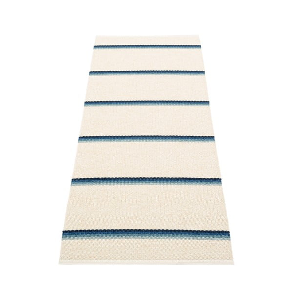 Plava/krem unutarnja i vanjska staza 70x180 cm Olle Blue Vanilla – Pappelina