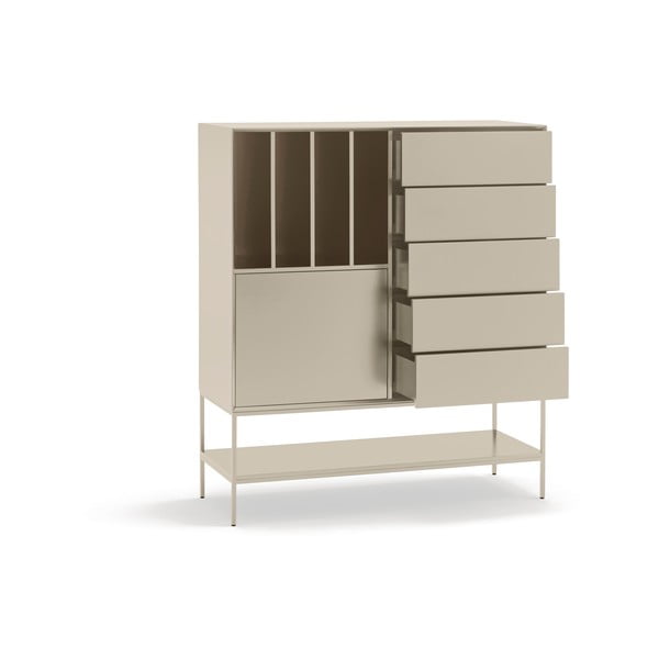 Krem ormarić 120x140x45 cm Platt – Teulat-image-4