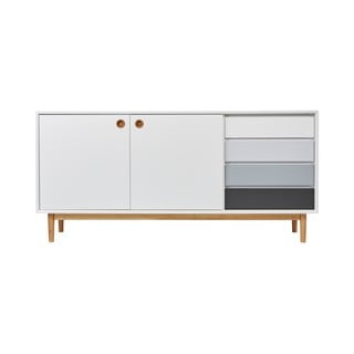 Bijela komoda Tom Tailor Color Box, 170 x 80 cm