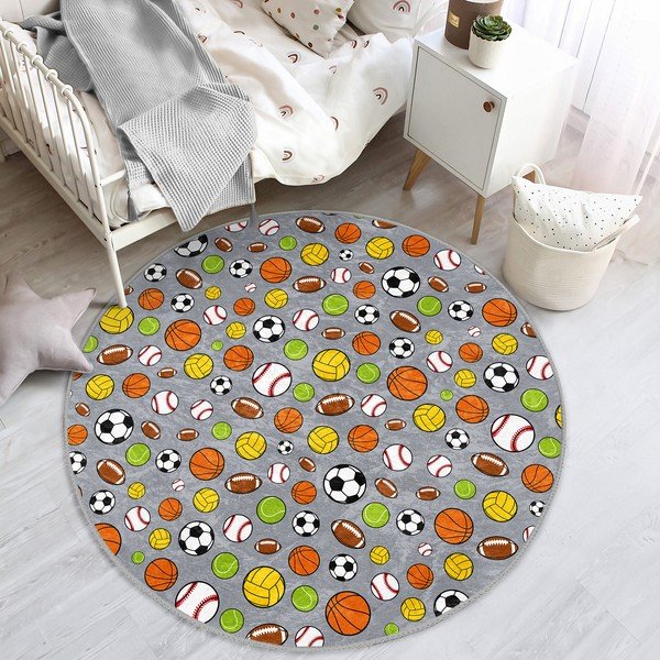 Dječji tepih ø 80 cm Comfort – Mila Home-image-4