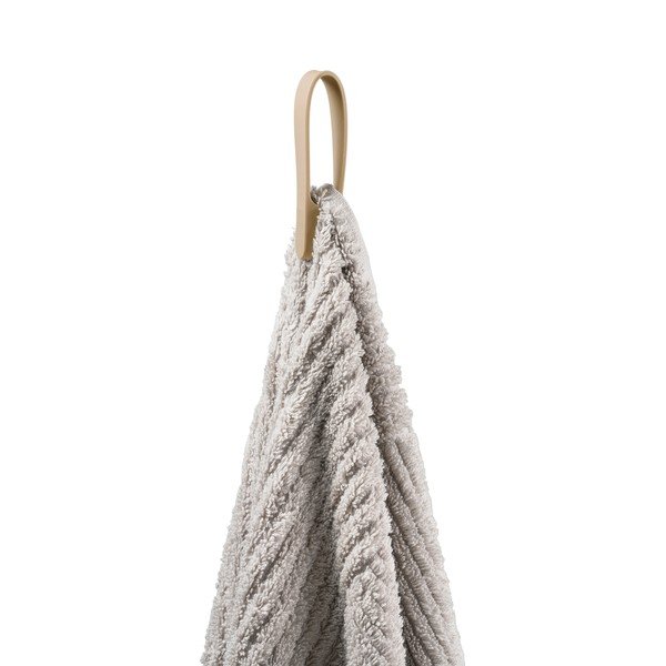 Bež kopče za ručnike u setu 2 kom s postavljanjem bez bušenja Loop – Zone-image-1