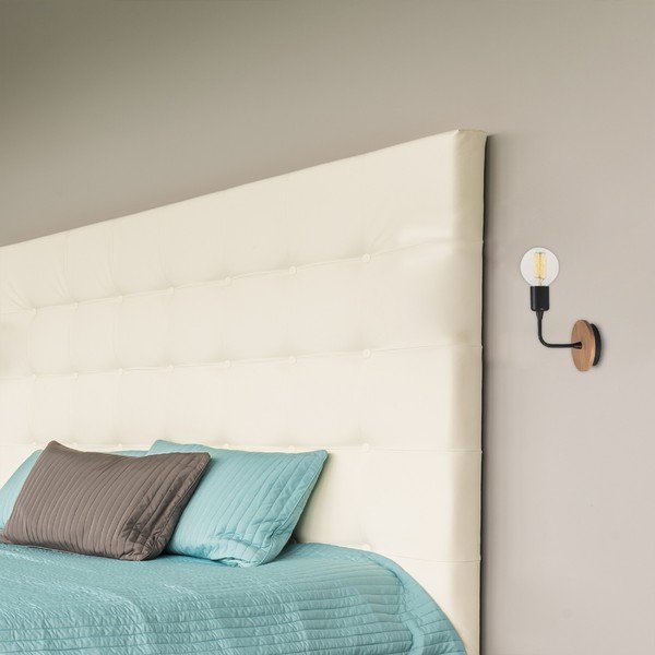 Crna zidna svjetiljka Homemania Decor Simple Drop-image-3