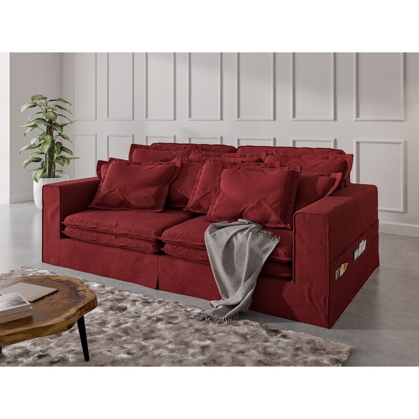 Crvena sofa 236 cm Nora – Ropez-image-3
