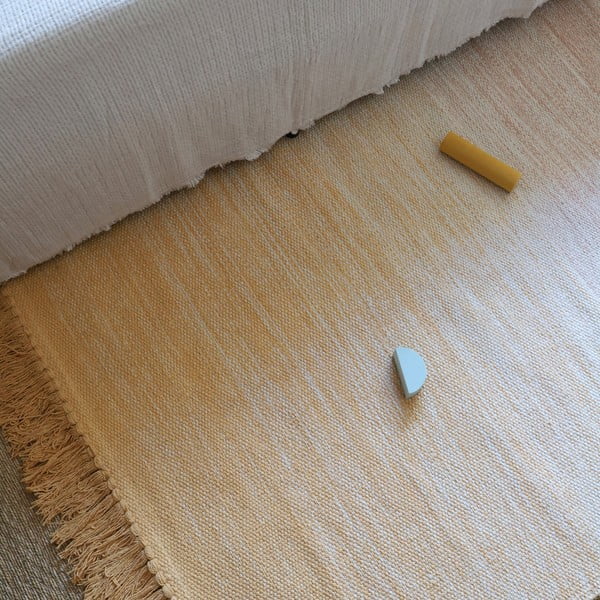 Narančasto-ružičasti perivi tepih 100x150 cm Kirthy - Nattiot-image-2