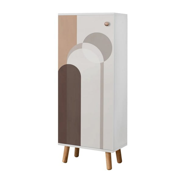 Bijeli ormarić 50x135 cm Vegas – Kalune Design