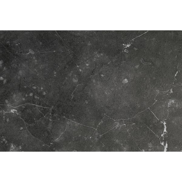 Crni okrugao stolić za kavu s pločom stola u mramornom dekoru ø 80 cm Wyre – Actona-image-3