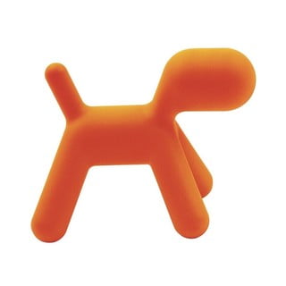 Narančasta dječja stolica u obliku psa Magis Puppy, visina 34,5 cm
