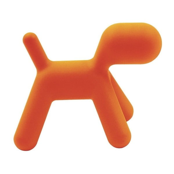 Narančasta dječja stolica u obliku psa Magis Puppy, visina 81 cm