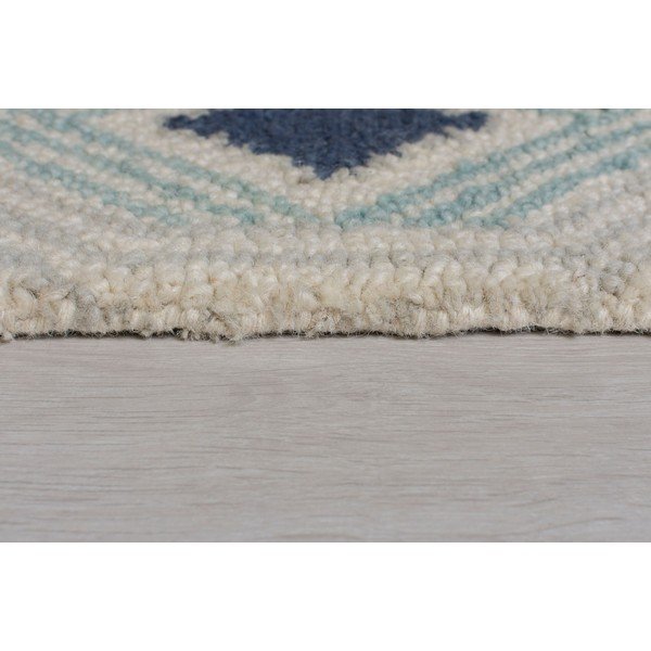 Bež-plavi vuneni tepih Flair Rugs Marco, 120 x 170 cm-image-2