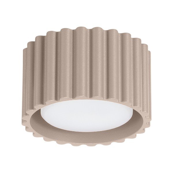 Smeđe-sivi metalni reflektor ø 10 cm Zora – Sollux