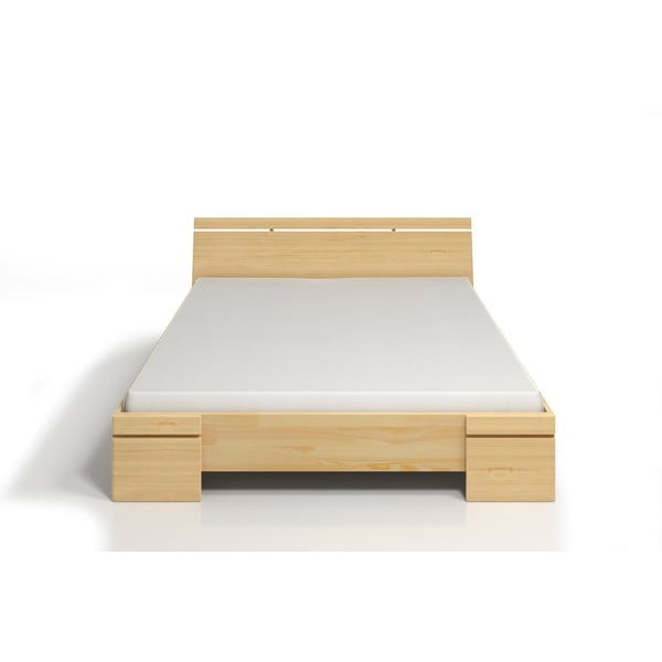 Bračni krevet od borovine sa prostorom za odlaganje SKANDICA Sparta Maxi, 140 x 200 cm