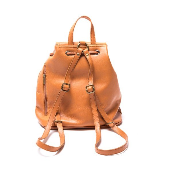 Kožni ruksak Isabella Rhea 2127 Cognac-image-3