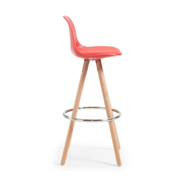 Set od 2 crvene La Forma Stag barske stolice-image-4