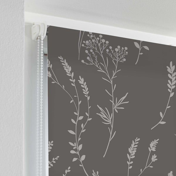 Antracitno sive tekstilne rolete  120x180 cm Forelista – douceur d'intérieur-image-1