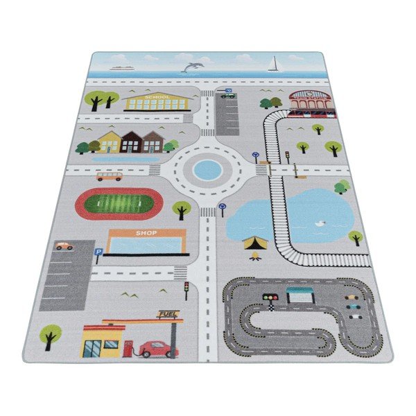 Sivi dječji tepih za igru 140x200 cm Play – Ayyildiz Carpets-image-2