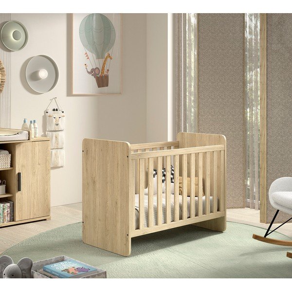 Dječji krevet 60x120 cm u prirodnoj boji Sam – Vipack-image-1