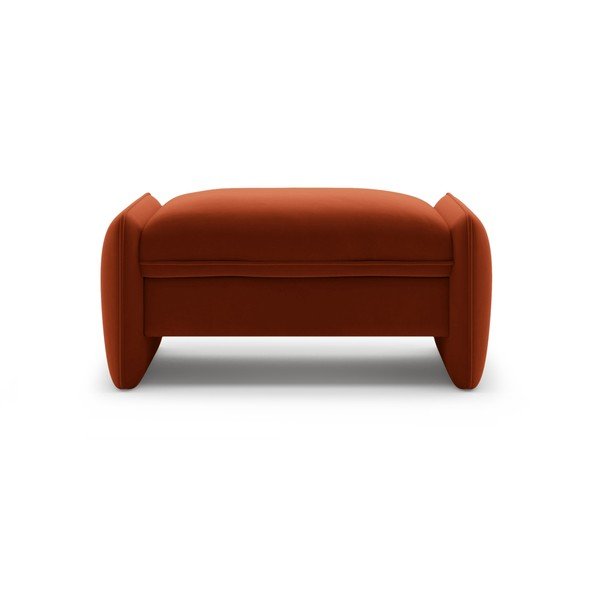 Ciglasti baršunast tabure Georgia – Micadoni -image-1