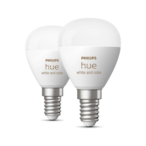 Pametne žarulje u setu 2 kom E14, 5 W White and color ambiance – Philips Hue