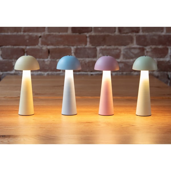 Ružičasta LED stolna lampa (visina 16,5 cm) Mini LED Dome – Leitmotiv-image-1