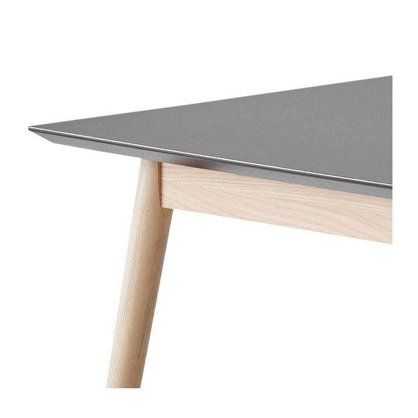 Antracitno sivi/u prirodnoj boji proširiv blagovaonski stol 90x165 cm Meza – Hammel Furniture-image-4