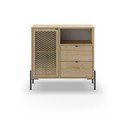 Ormarić u dekoru hrasta u prirodnoj boji 80x80 cm Inca – Marckeric