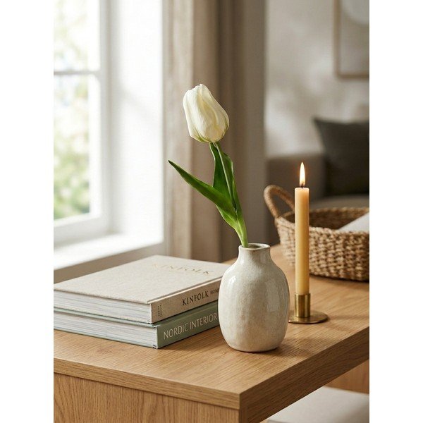 Umjetna biljka (visina 20 cm) Tulip – Ego Dekor-image-1