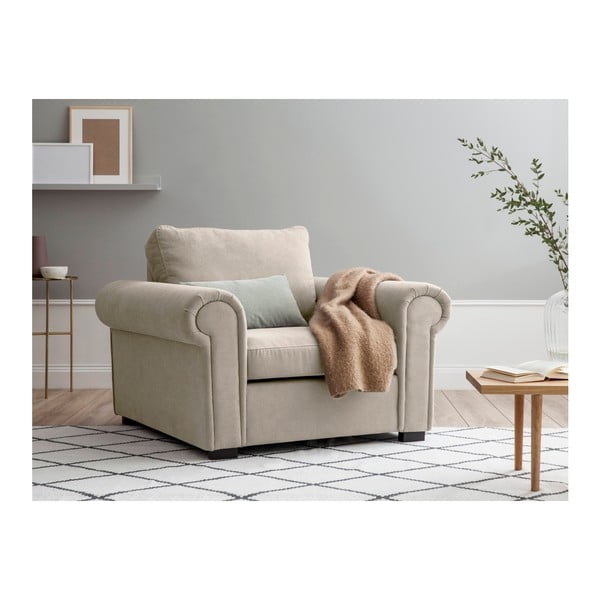 Bež stolica Windsor & Co Sofas Hermes-image-4
