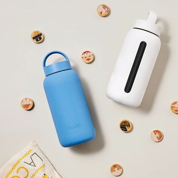 Bijela boca za vodu za put 720 ml Nimbus Cloud – Muuki-image-1