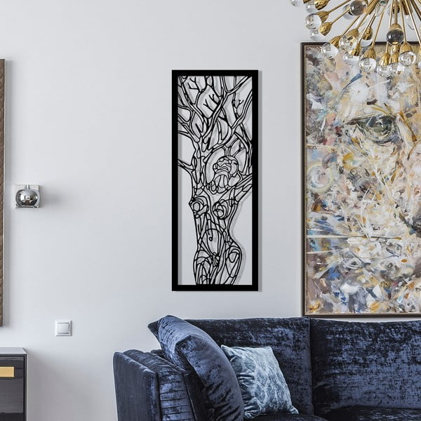 Metalni zidni ukras 20x51 cm - Wallity-image-2