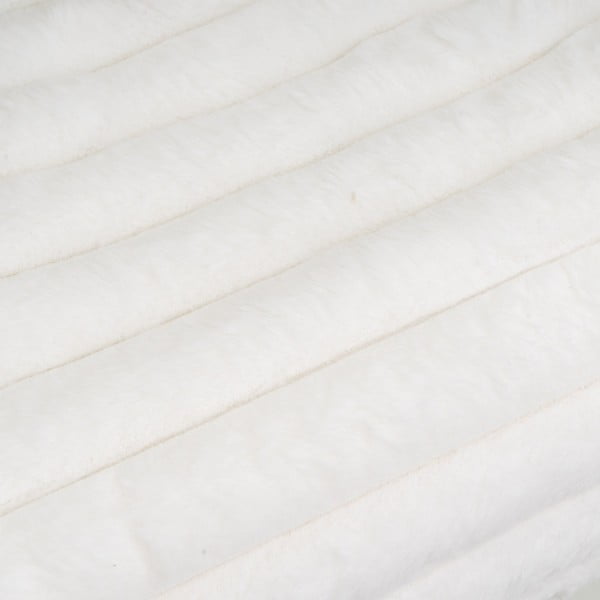 Bijela deka od mikropliša 130x160 cm Fur Velvet – Casa Selección-image-2