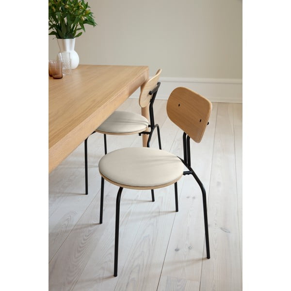 Crna/krem blagovaonska stolica Curious – UMAGE-image-1