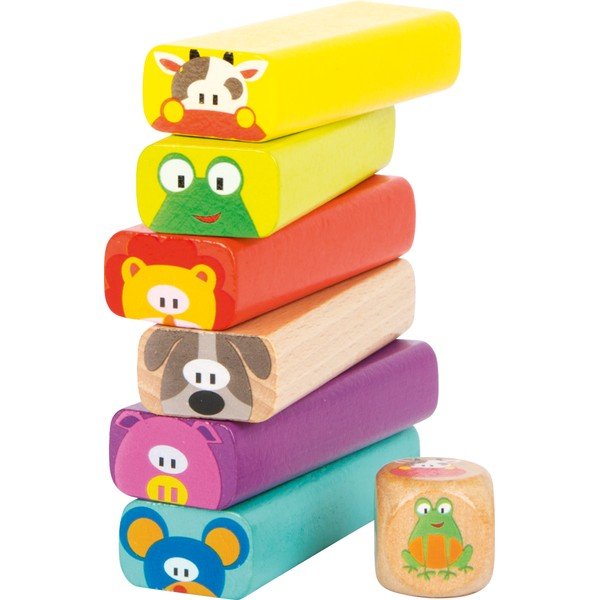 Igra s drvenim kockicama Legler Animals-image-1