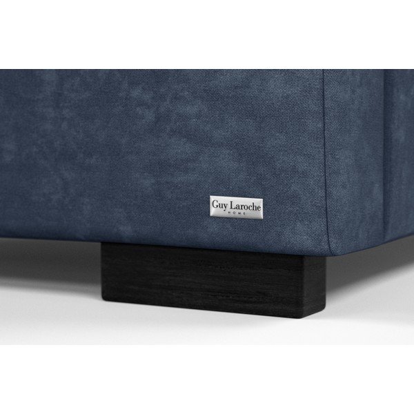 Tamnoplavi bračni krevet Guy Laroche Home Allure, 160 x 200 cm-image-4