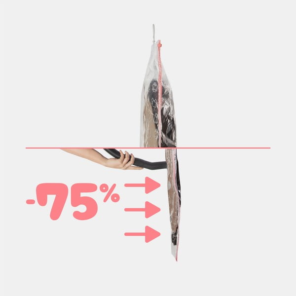 Vakuum vrećice za odjeću u setu 4 kom Hanging Vacuum M/L – Compactor-image-2