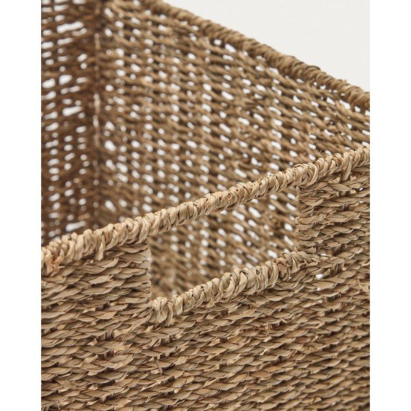 Košara za police od morske trave 32x32x33 cm Tossa – Kave Home-image-4