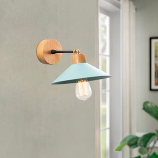 Tirkizna/u prirodnoj boji zidna lampa ø 24 cm Manavgat – Opviq lights