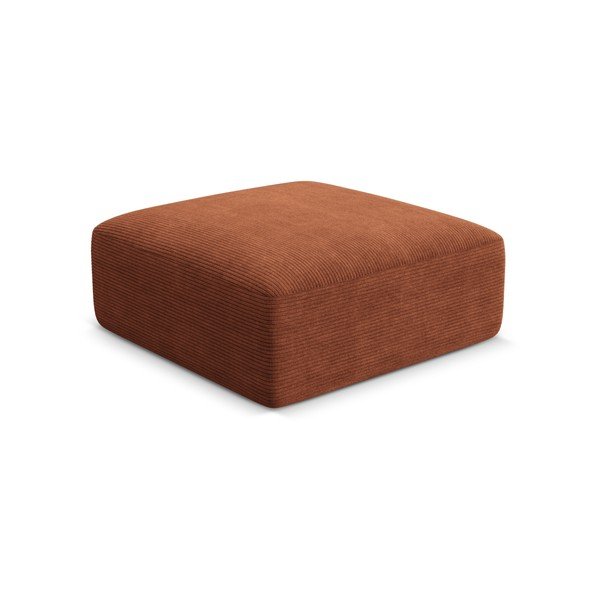 Tabure od samta boje terakote Campi – Cosmopolitan Design