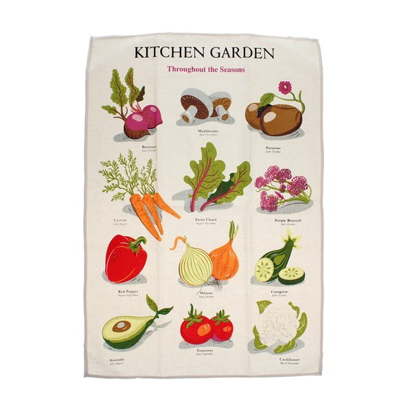 Pamučna kuhinjska krpa 50x70 cm Kitchen Garden – Rex London