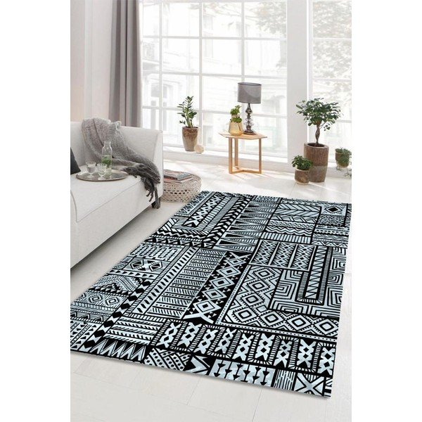 Plavi tepih 180x120 cm Modern Design - Rizzoli-image-2