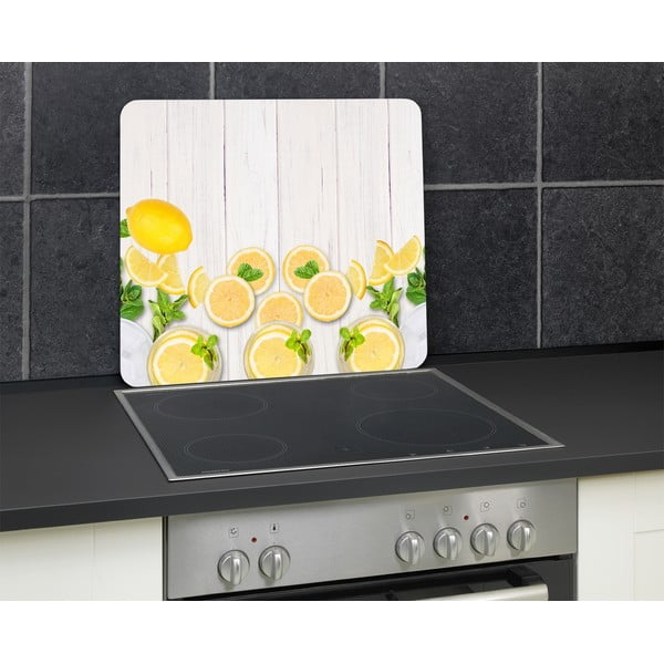 Zidna zaštitna ploča za štednjak od kaljenog stakla 50x56 cm Lemons – Wenko-image-3