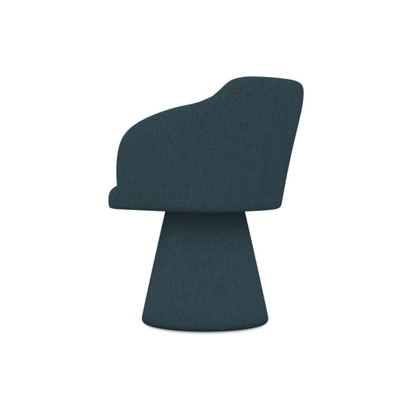 Petrolej zelena podstavljena blagovaonska stolica Kanoa – Makamii-image-3