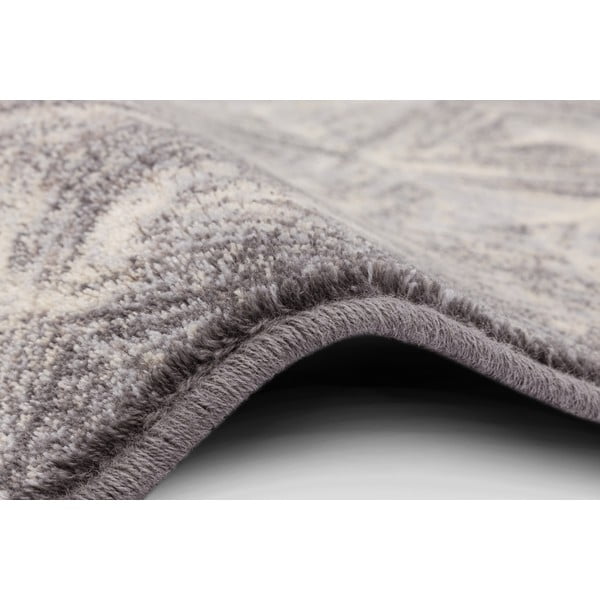 Sivi vuneni tepih 200x300 cm Moire – Agnella-image-2