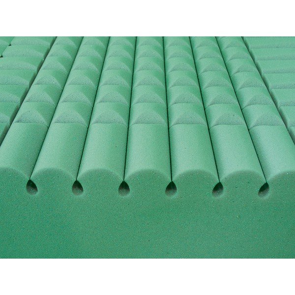 Tvrdi/srednje tvrdi dvostrani opružni madrac 120x200 cm Aloe bio-ex – Materasso-image-1