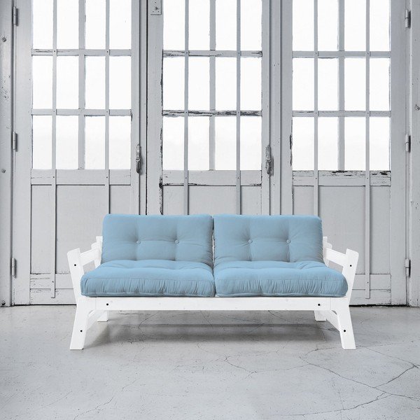 Sofa na razvlačenje Karup Step White / Celeste-image-1