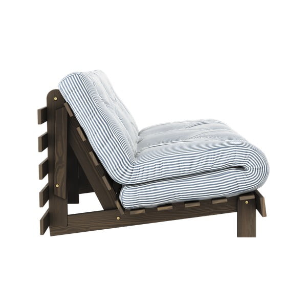 Bijela/svijetlo plava kauč na razvlačenje 160 cm Roots - Karup Design-image-3