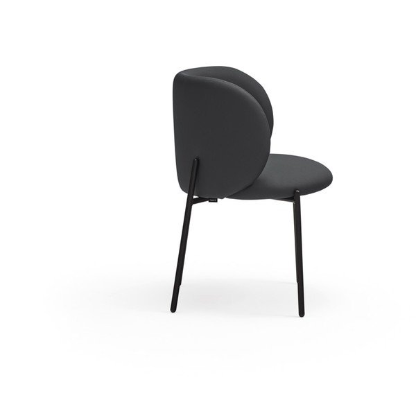 Crne podstavljene blagovaonske stolice u setu 2 kom Mogi – Teulat-image-3