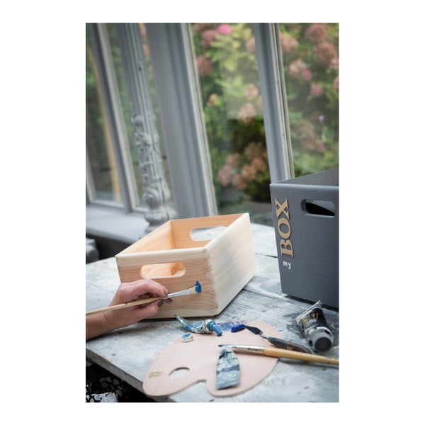 Kutija od drveta bora Compactor Custom, 30 x 20 x 14 cm-image-1