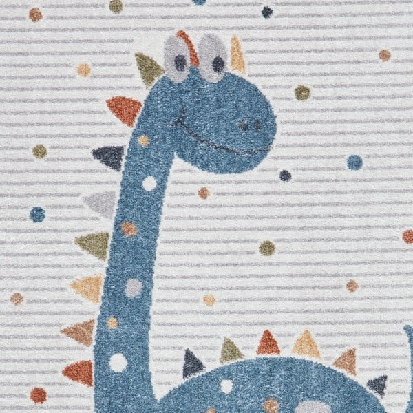 Plavi/svijetlo sivi dječji tepih 120x170 cm Vida Kids Dinosaur – Think Rugs-image-2