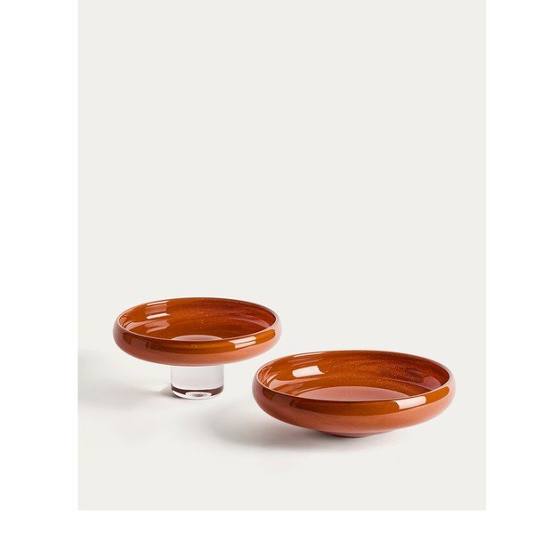 Staklena ukrasna posuda ø 34 cm Denuo – Kave Home-image-3